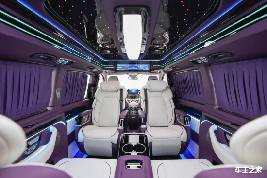 昆明奔驰V260L改装高顶7座豪华私人定制HF900商务车米乐M6 米乐(图6)