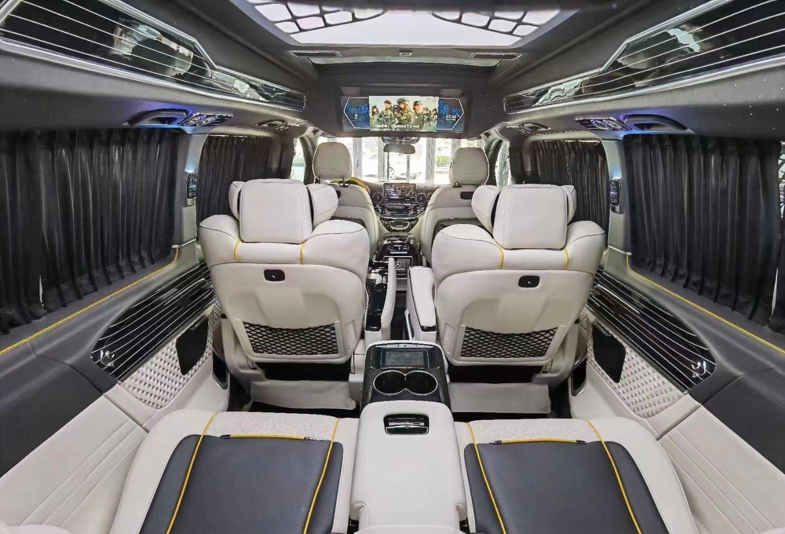 奔驰V260新款商务车 奔驰V2米乐 M6米乐60改装报价(图4)