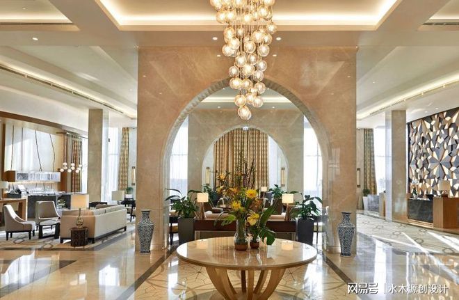 米乐 M6米乐重庆商务酒店装修设计如何体现特色？水木源创设计(图2)