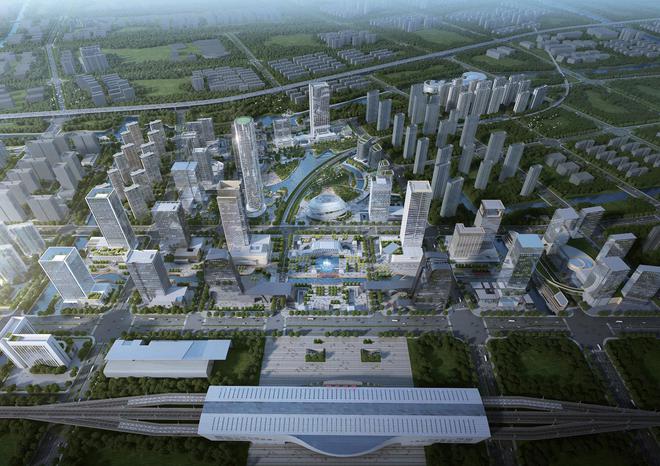 米乐 M6米乐「亮眼设计」苏州高铁新城双子塔商务办公楼效果图(图3)