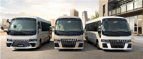 米乐 M6米乐丰田豪华考斯特商务车六月最新报价配置(图1)
