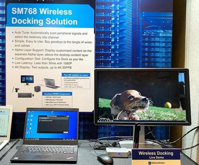米乐M6 米乐2023台北电脑展：慧荣科技展示笔记本电脑外接多台显示器设计方案(图1)