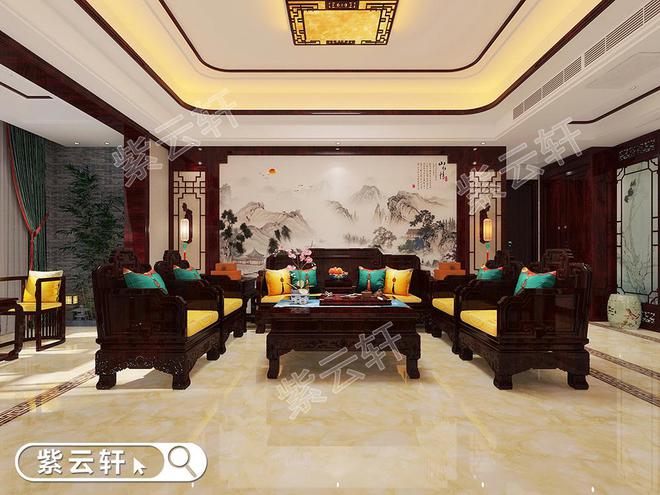 中米乐 M6米乐式别墅装修设计带有古典韵味更加清雅淡丽(图1)
