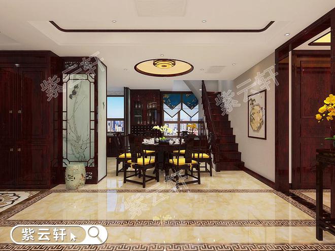 中米乐 M6米乐式别墅装修设计带有古典韵味更加清雅淡丽(图2)