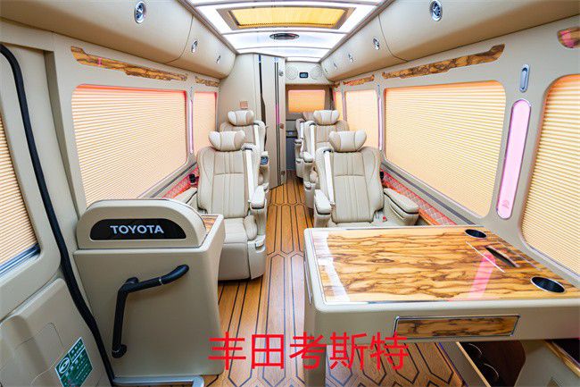 米乐 M6米乐2023年丰田考斯特价格考斯特7座商务车(图1)