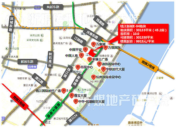 快讯：拿地7年后杭州国际中心重启设计米乐M6 米乐招标计划(图2)