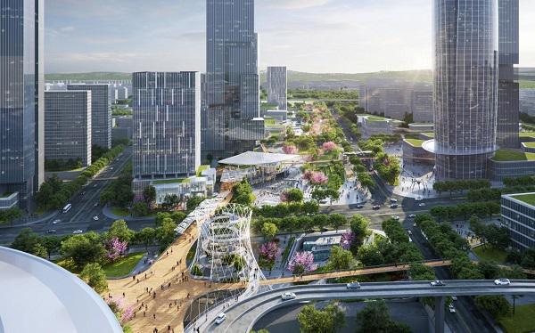 加快推进优质公共资源向五个新城集聚 15个公共建筑及米乐 M6米乐景观项目设计征集圆满收官(图1)