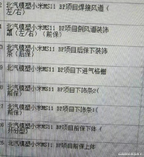 小米汽车前脸米乐M6 米乐车尾设计图曝光 官方称为早期设计稿(图1)