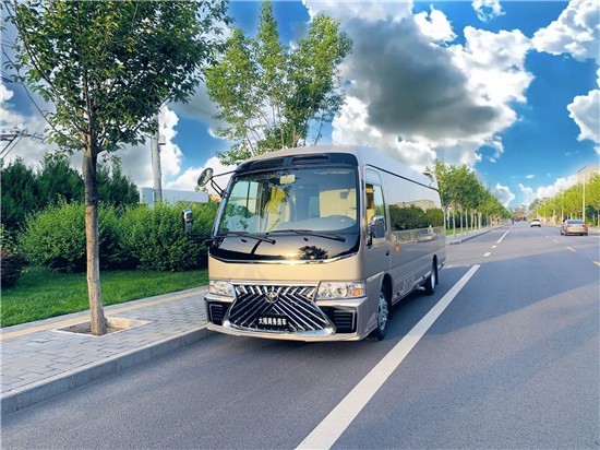 米乐 M6米乐丰田考斯特中巴车最新价格 考斯特报价图片 可分期(图1)