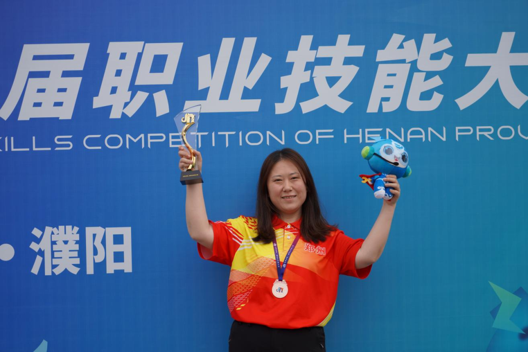米乐 M6米乐匠韵‖匠心逐梦 再创新高--记河南技师学院铜牌选手田婧(图4)