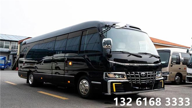 米乐 M6米乐米黄金色考斯特12座价格考斯特改装商务车(图1)
