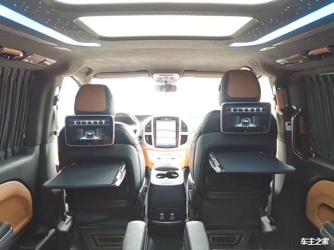奔驰威霆改装商务车7座版配置一应具全 售全国米乐 M6米乐(图4)