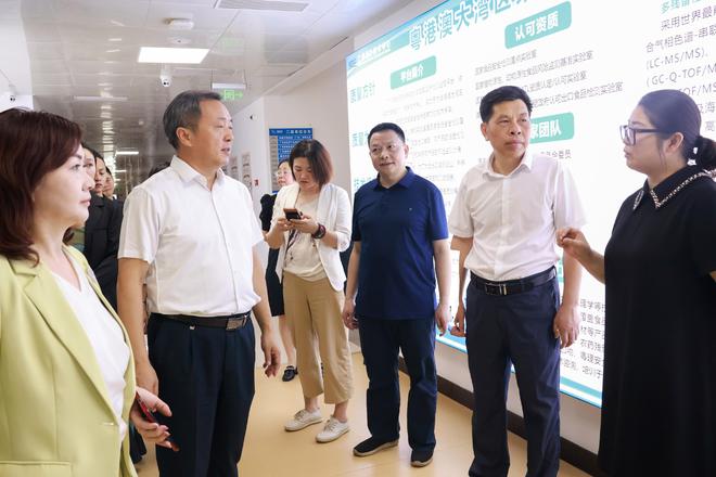 深圳市工业设计行业协会莅临粤港澳大湾区菜篮子韶关配送中心调研米乐 M6米乐(图4)
