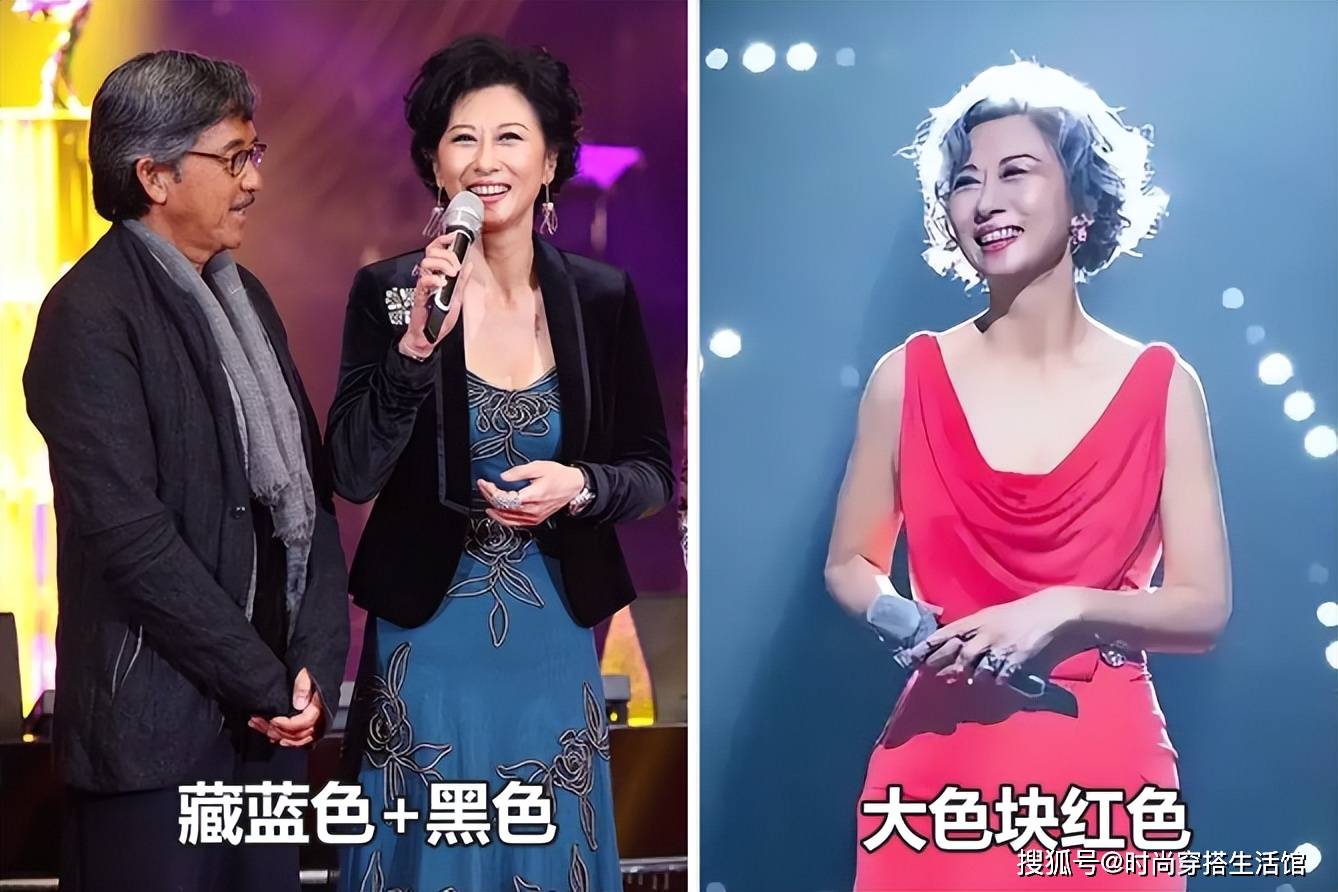 米乐M6 米乐看了61岁叶倩文穿搭才发现：裙要长裤要宽发要短回头率高(图6)