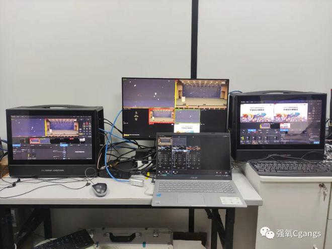 广美动画专业毕业米乐M6 米乐设计展播会​直播用强氧小型IP现场制作解决方案(图2)