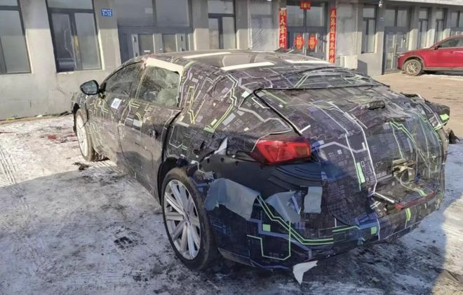 米乐M6 米乐阿维塔E12谍照曝光 定位中大型纯电轿车(图1)