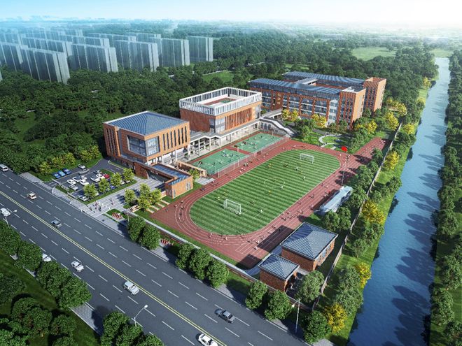 米乐 M6米乐松江这所新学校的项目工程设计方案出炉！效果图抢先看→(图2)