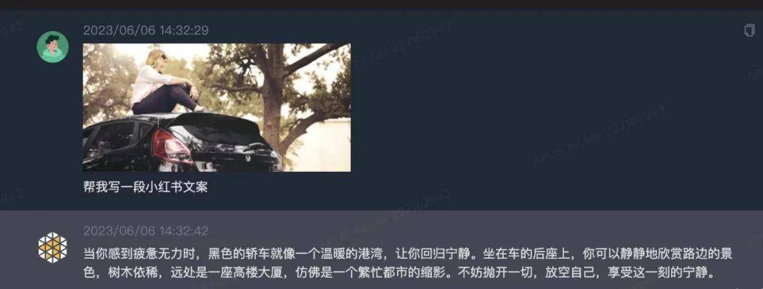 营销号的福音！AI大模型可米乐M6 米乐以上传图片自动写小红书、微博文案了(图2)