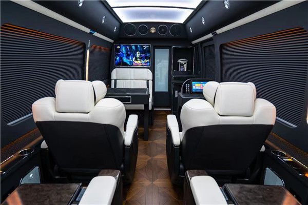 熊猫版米乐M6 米乐丰田考斯特LM680豪华商务车价格(图5)