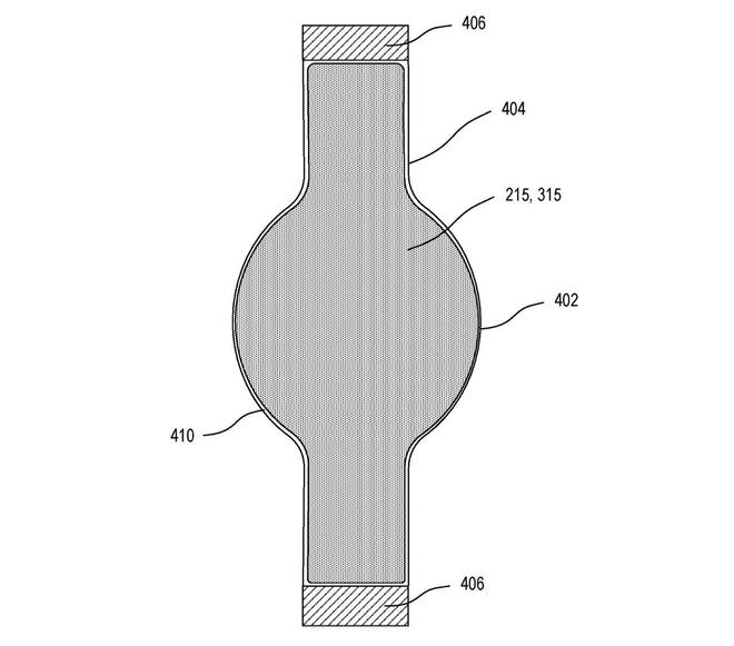 米乐 M6米乐苹果新专利：屏幕完全包裹手腕的 Apple Watch(图1)