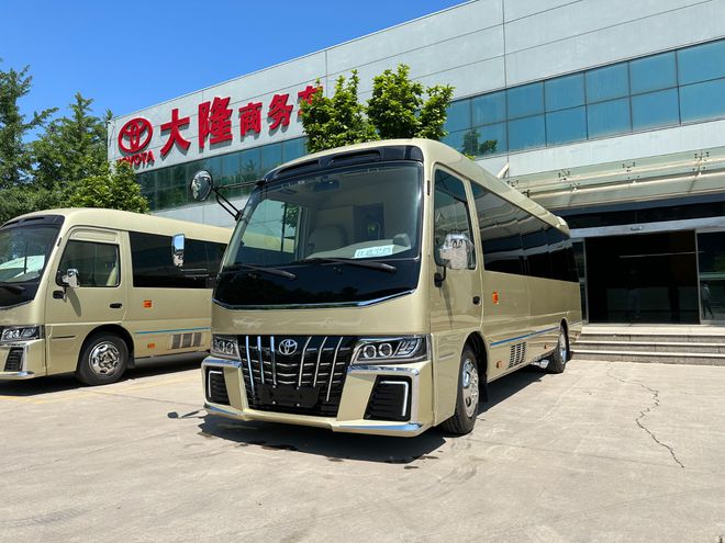 米乐M6 米乐丰田考斯特公司接待商务车(考斯特中巴)(图1)