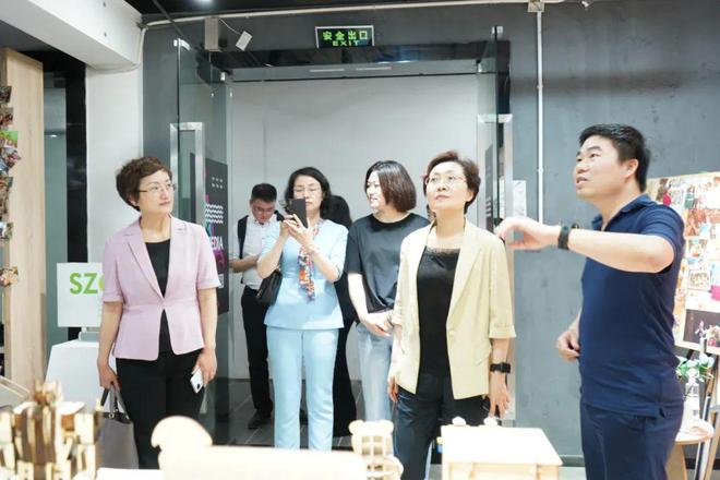 园区动态 黑龙江省妇联党组书记、主席王平一行莅临中芬设计园调研米乐 M6米乐(图5)