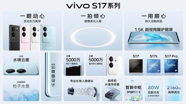 米乐 M6米乐vivo S17系列设计、影像、性能俱佳值得618入手(图1)