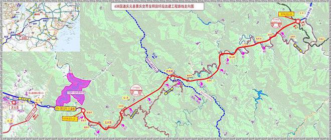2091亿元米乐 M6米乐！庆元这条公路通过初步设计审查(图2)