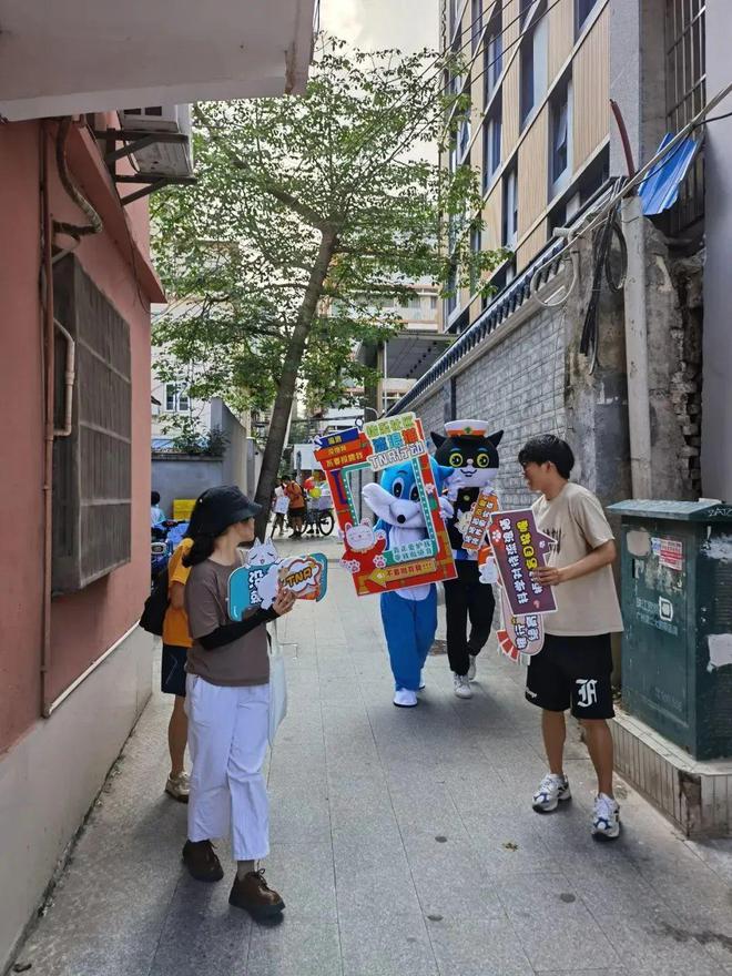 米乐 M6米乐广州：如何激活老社区？这群大学生花两周时间设计了四场创意行动……(图10)