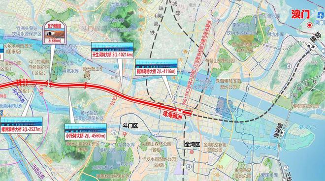 深珠通道、珠肇高铁新进展！设计细节、建成时间米乐M6 米乐(图2)