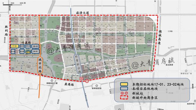 青浦新米乐M6 米乐城中央商务区大型住宅项目工程招标先启动2幅地块(图3)