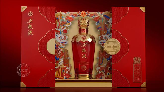 米乐M6 米乐取中国传统文化之精华创现代酒包装设计新视界(图2)