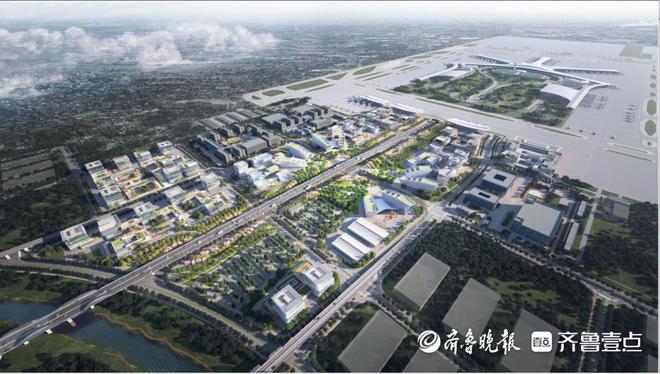 青岛新地标上合之帆！上合空港国际商务中心规划方案通过专家评审米乐 M6米乐(图1)