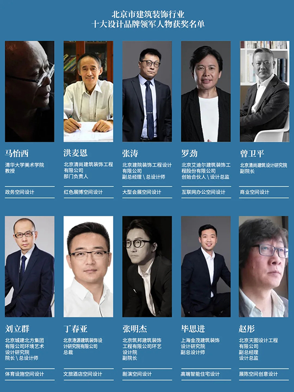 金茂装饰设计院毕思进获评北京市建筑装饰行业十大设计米乐M6 米乐品牌领军人物(图2)