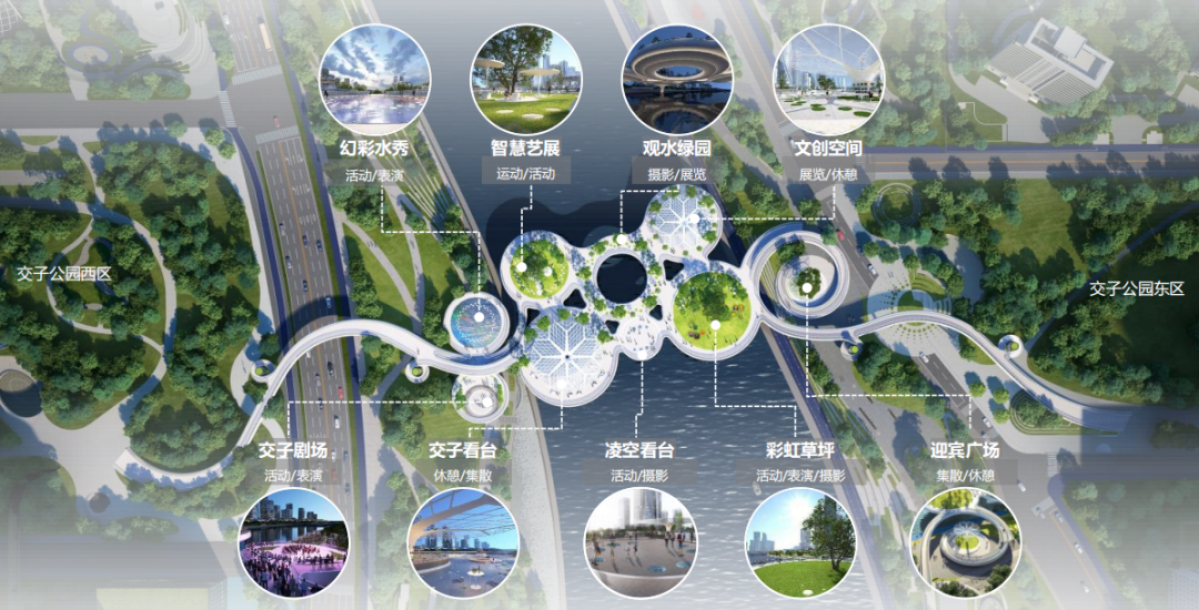 四川首座“莲叶桥”！主桥合龙！米乐 M6米乐(图3)
