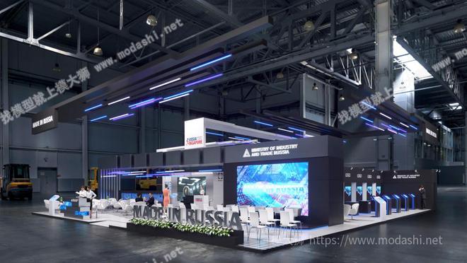 3d展台模型设计多少钱？是按照什么收费的？---模大狮网米乐M6 米乐(图1)