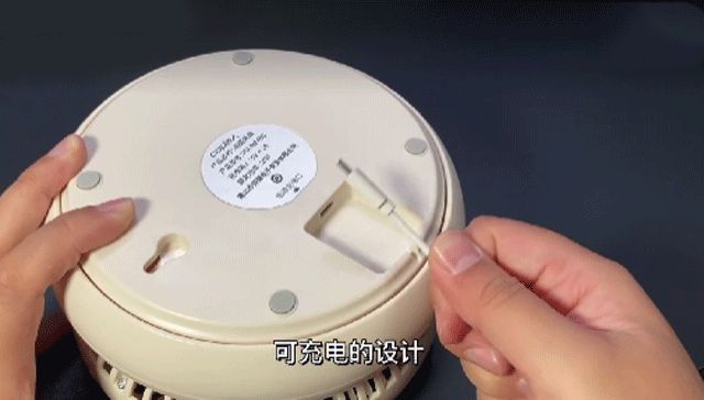米乐 M6米乐外貌协会都抵挡不住的小风扇！台壁两用～无线设计居家户外都能满足！(图5)