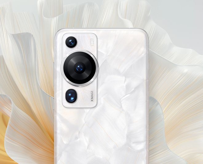 米乐M6 米乐华为P60 Pro素皮版工程机曝光：拼接灰黑撞色设计(图4)