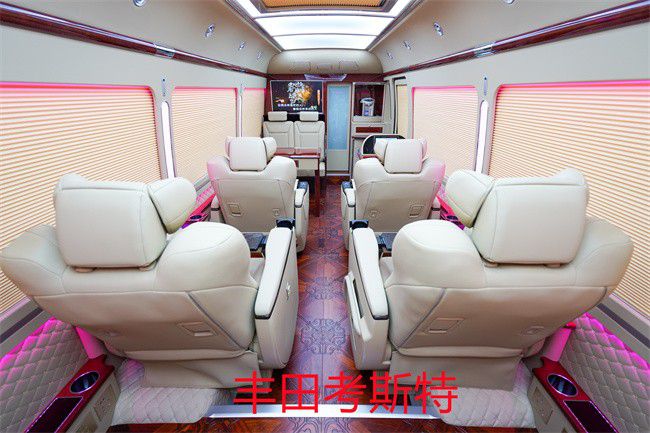 丰田考斯特旅居车7座价格内饰湾流飞机设米乐M6 米乐计(图1)
