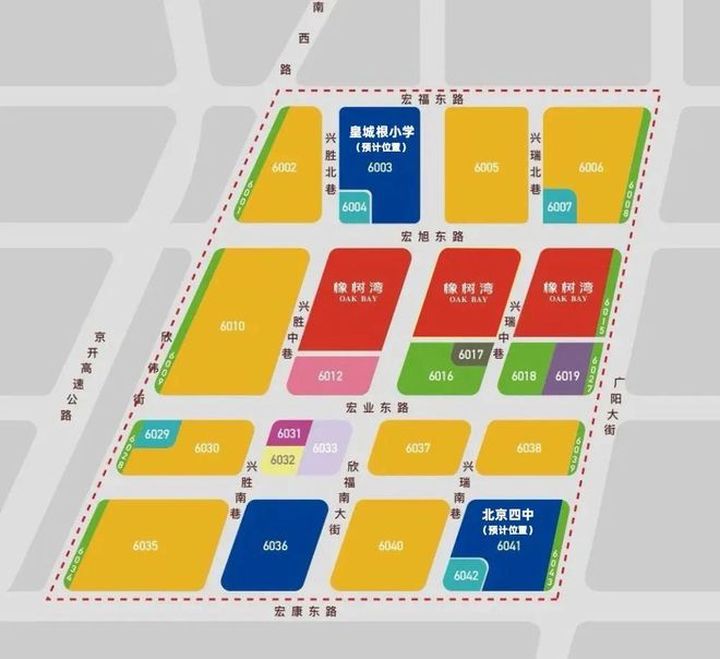大兴西红门6005地块公示设计方案橡树湾三期产品即将震撼上市！米乐M6 米乐(图3)