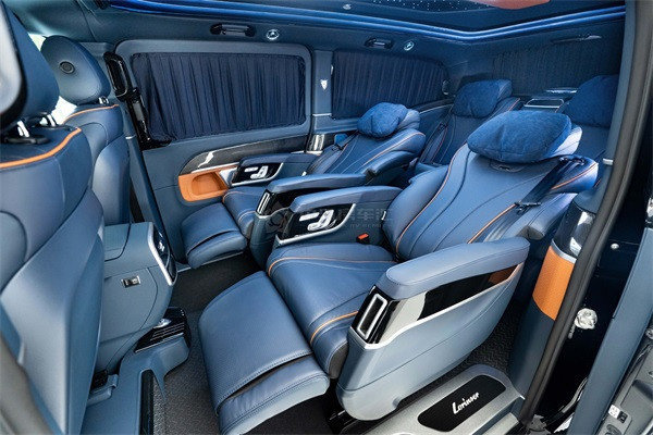 米乐 M6米乐罗伦士奔驰商务车七座v级v260最新报价(图5)