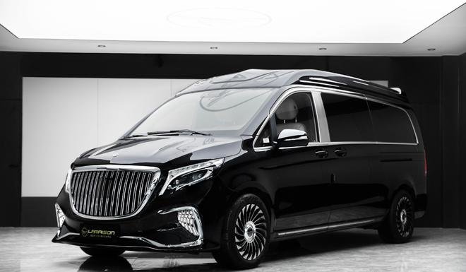 百万级别奔驰V260L四座黑钻版商务车米乐 M6米乐(图2)