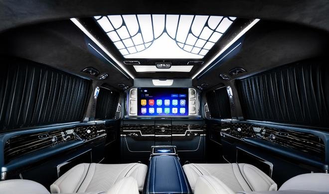 百万级别奔驰V260L四座黑钻版商务车米乐 M6米乐(图7)