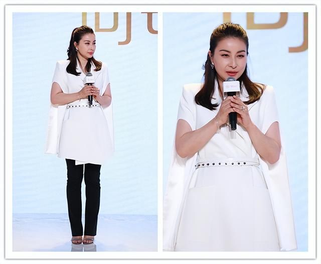 米乐 M6米乐郭晶晶适合穿商务风的服装有种端庄的女人味儿身材衬得更好了(图6)
