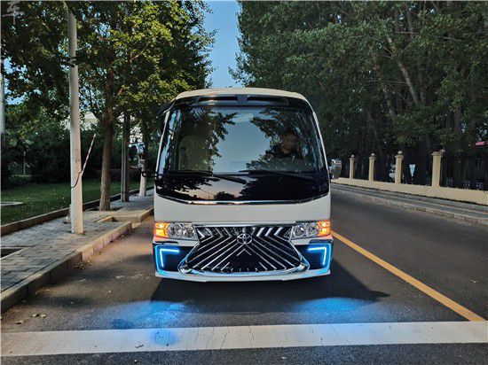 米乐 M6米乐中大型商务车丰田考斯特12座报价配置(图1)