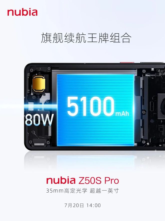 努比亚 Z50S Pro外观公布采用小牛皮玻璃经典相机设计米乐M6 米乐(图1)