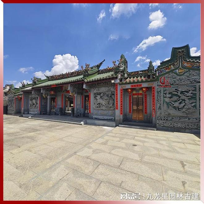 潮汕祠堂石雕工艺图片 古建筑之美米乐M6 米乐(图1)
