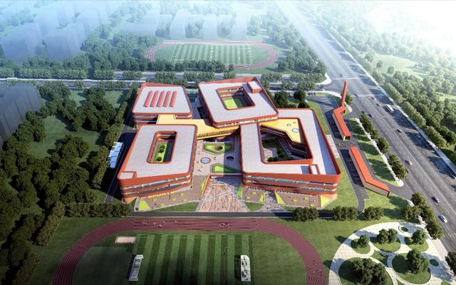 9月投用！淄博这所中学设计规模3米乐M6 米乐2个班(图2)