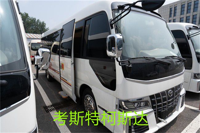 丰田考斯特11座改装 豪米乐 M6米乐华版商务中巴(图4)