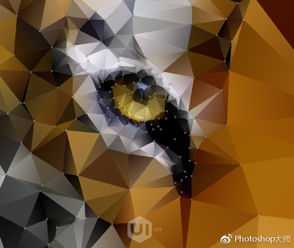 米乐 M6米乐Low Poly神器带你飞！photoshop加插件简单绘制Low-poly风格设计！(图13)
